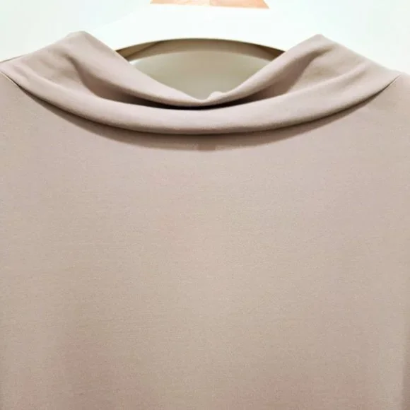 Eileen Fisher Stretch Silk Jersey Funnel Neck Tunic Size 2X - Picture 3 of 9